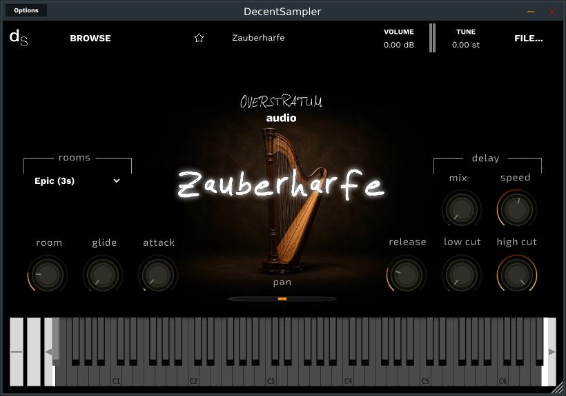 Zauberharfe Concert Harp