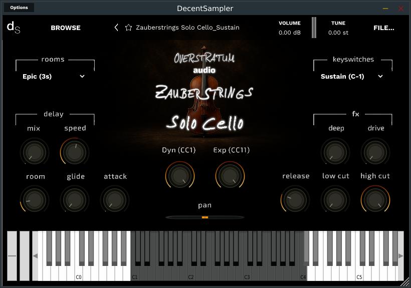 Zauberstrings Solo Cello