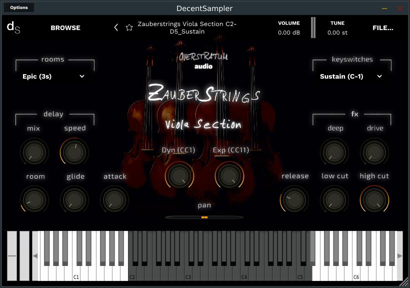 Zauberstrings Viola Section