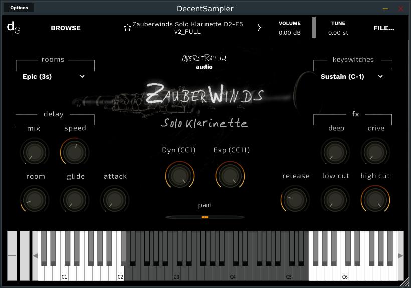 Zauberwinds Solo Clarinet