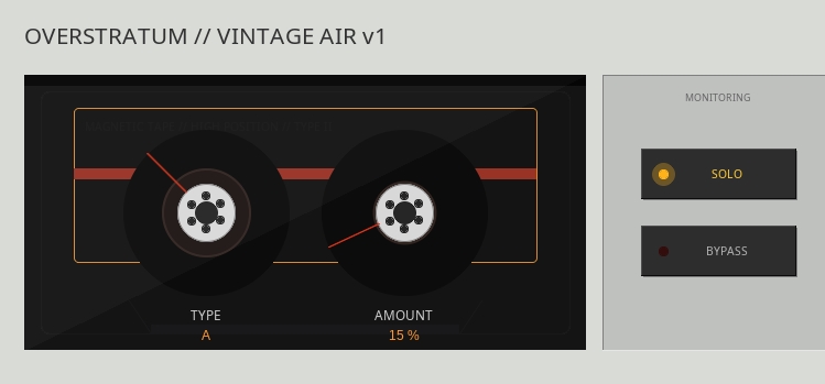 Vintage Air JSFX Plugin